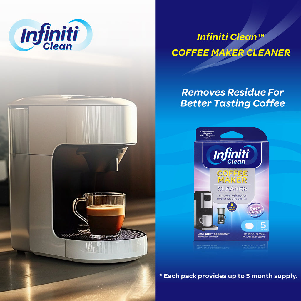 Infiniti Clean Coffee Maker Cleaner 5 Pack
