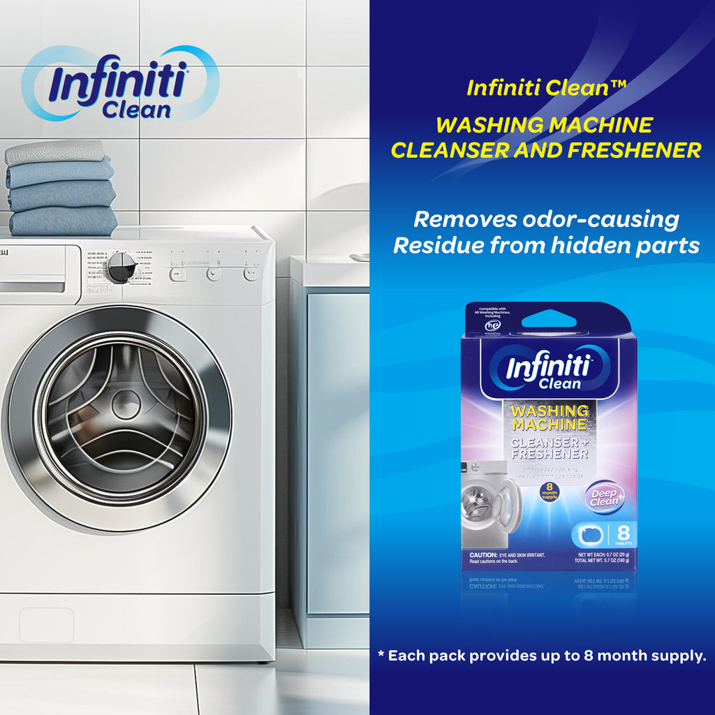 Infiniti Clean Washing Machine Cleanser & Freshener