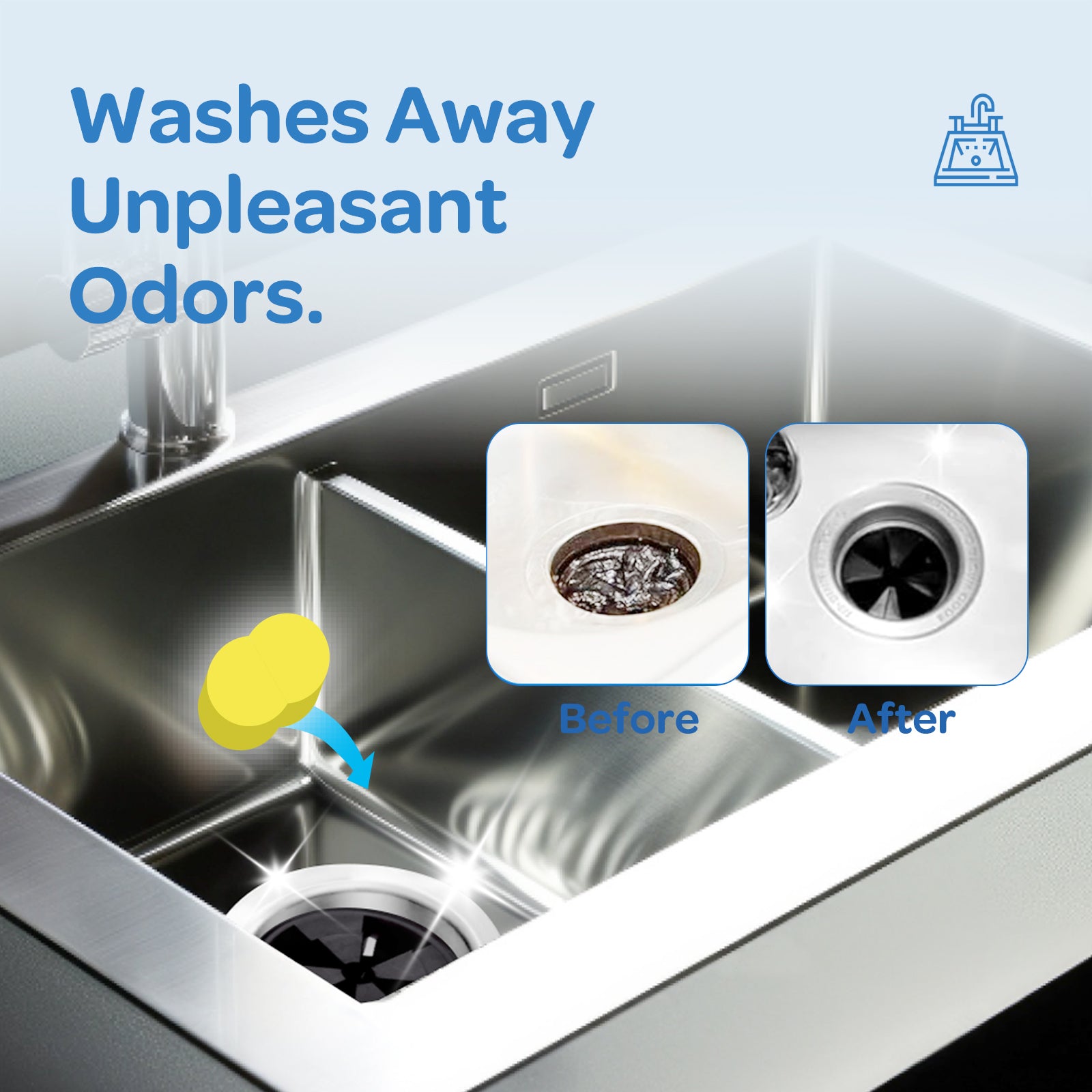 Garbage Disposal Cleanser and Freshener