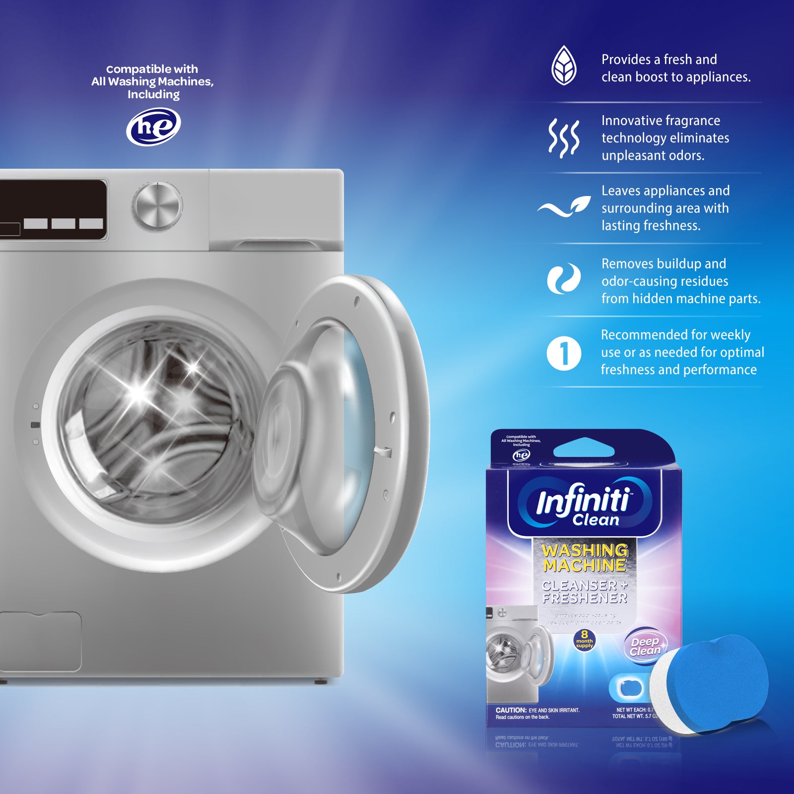 Washing Machine Cleaner – Infiniti Clean