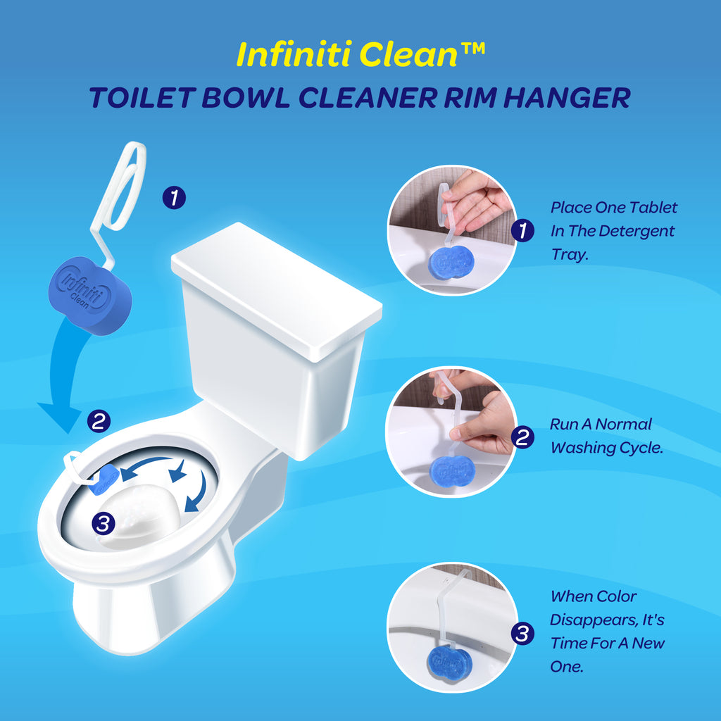Toilet Bowl Cleaner Rim Hanger