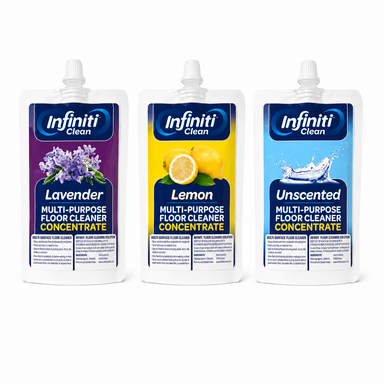 Concentrated Floor Cleaners 3 Pack
