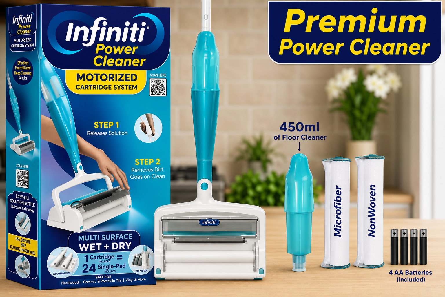 Infiniti Clean Premium Power Cleaner Starter Set Offer