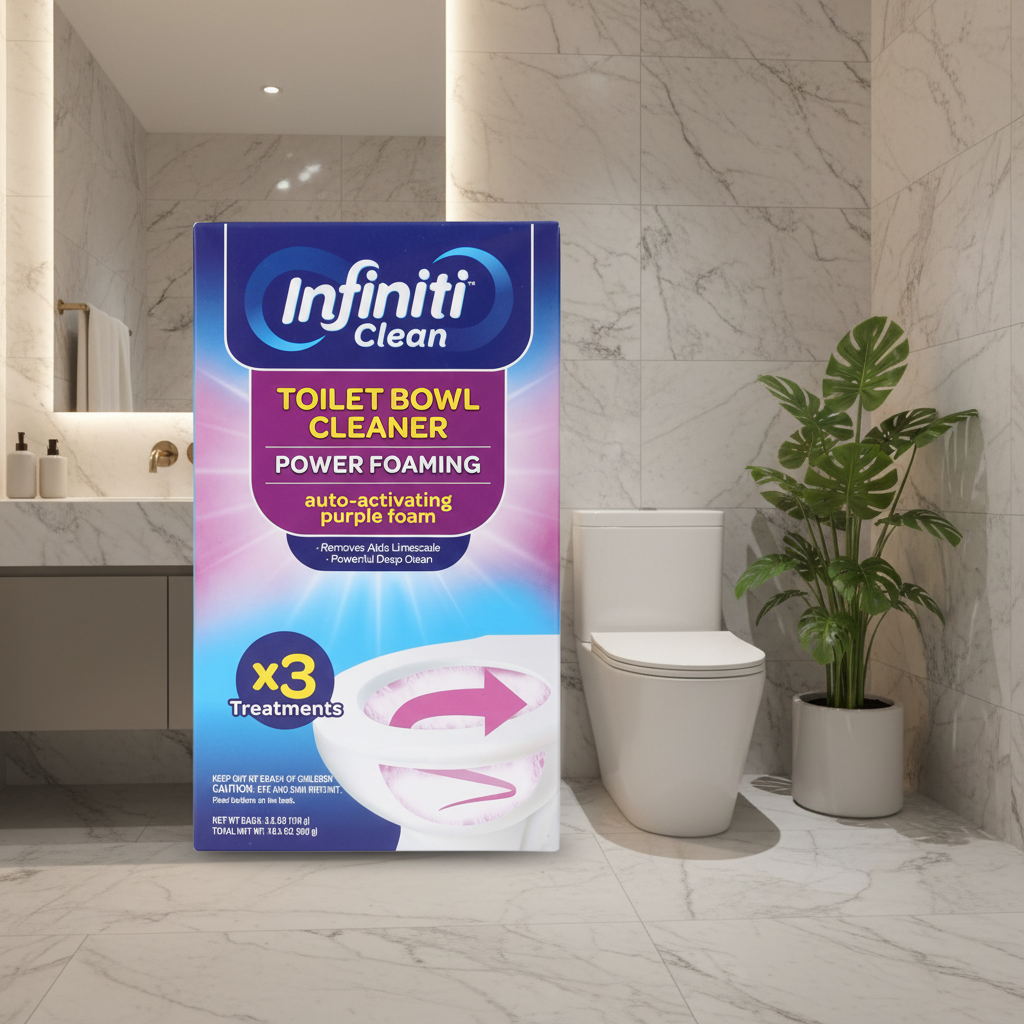 Power Foaming Toilet Bowl Cleaner - 3 Pack