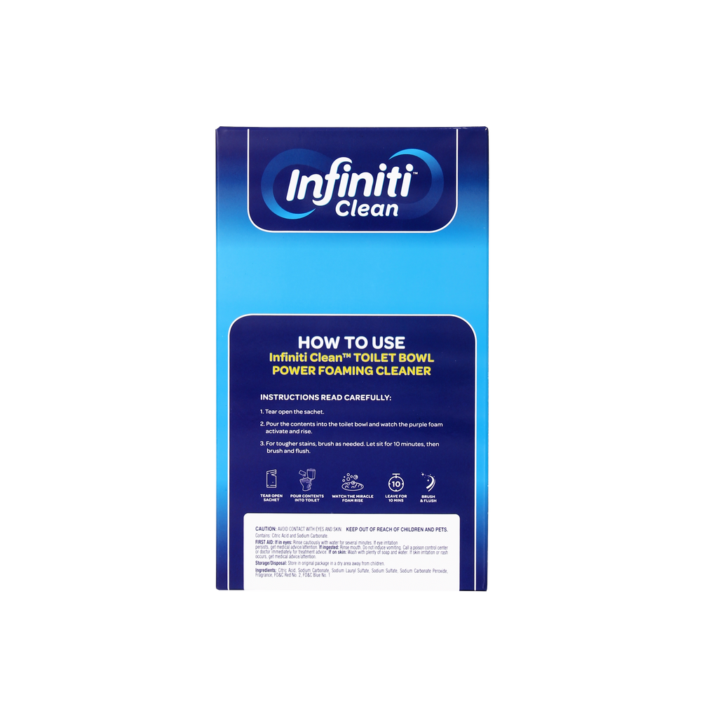 Power Foaming Toilet Bowl Cleaner - 3 Pack