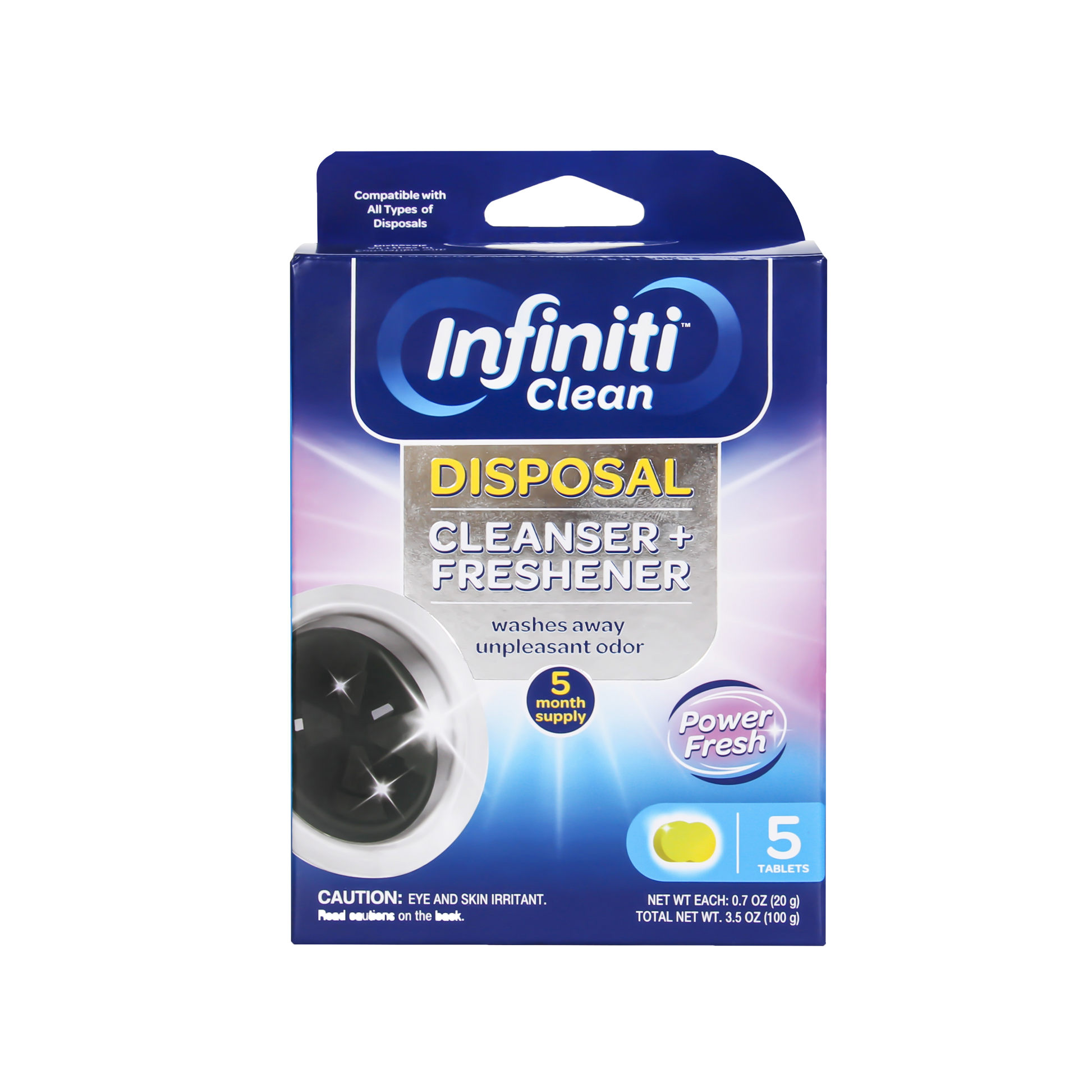 Garbage Disposal Cleanser and Freshener