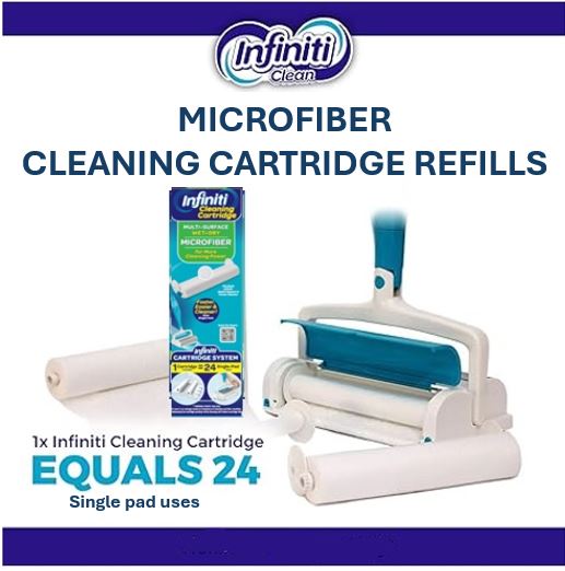 Infiniti Clean Microfiber Cleaning Cartridge Refill
