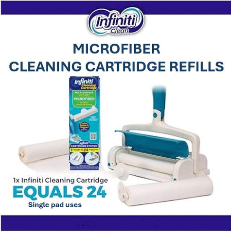 Microfiber Cleaning Cartridge Refill for Heavy Duty Cleaning - 1 Per Pack