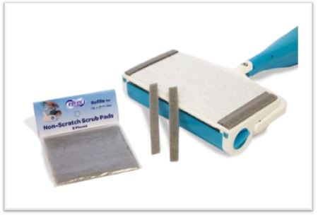 Non-Scratch Scrub Pads - 8 Units, 4 Sets