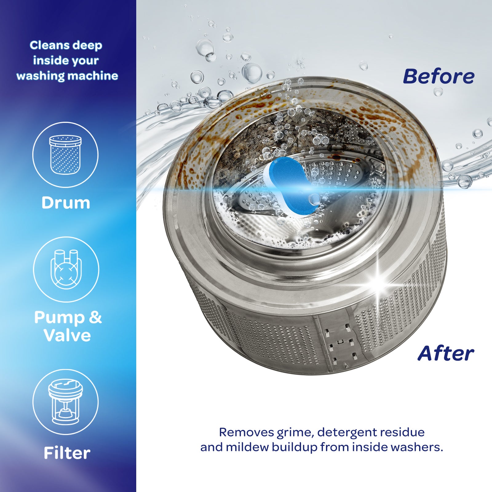 Washing Machine Cleaner 24 Pack